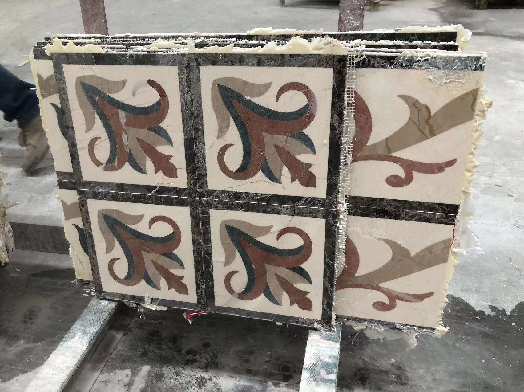 New crema marfil marble flooring tiles