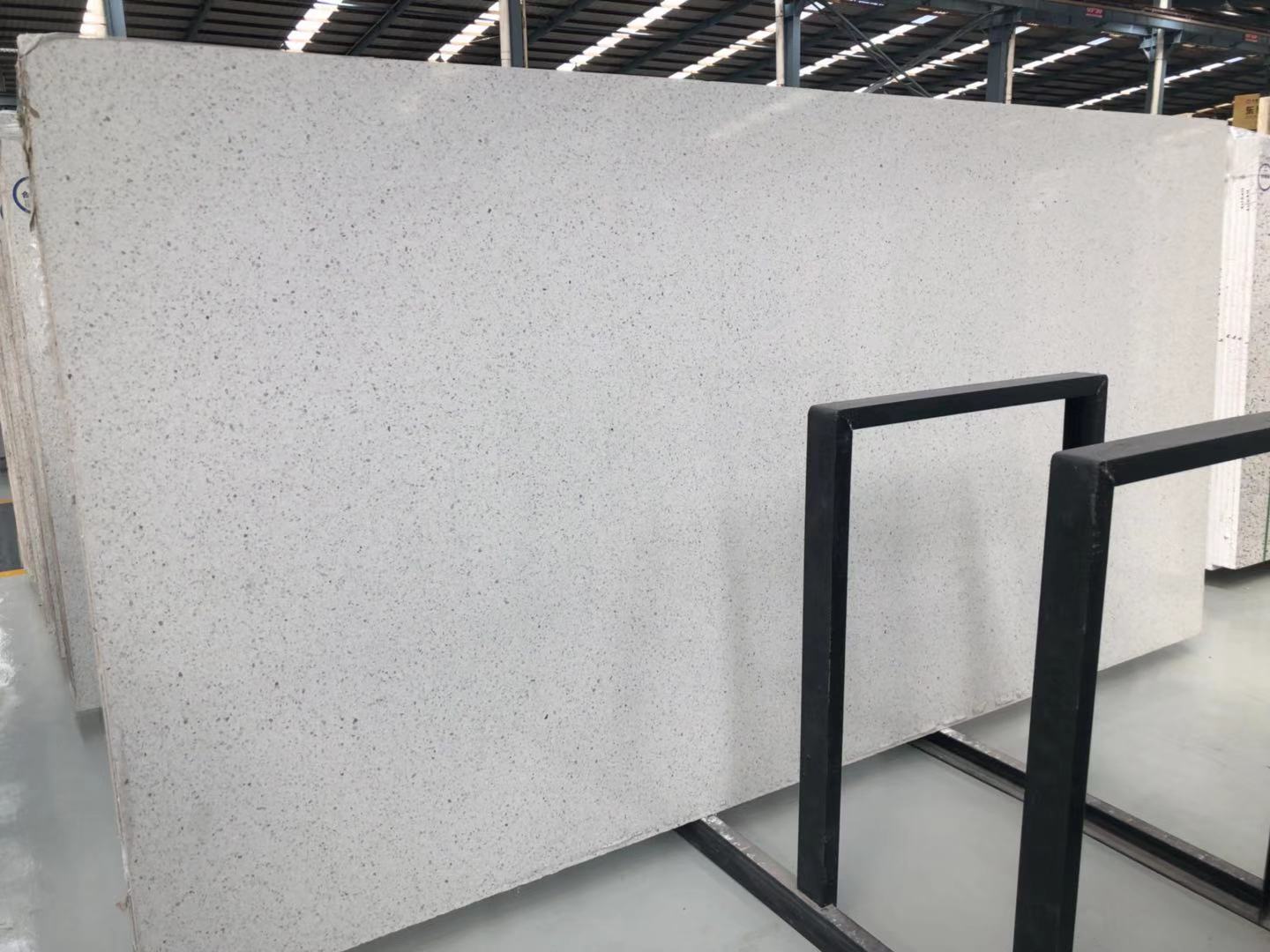 Carrara white Terrazzo Floor Tiles
