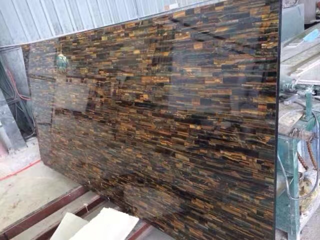 Tiger eye blue and yellow Semiprecious Stone Slabs