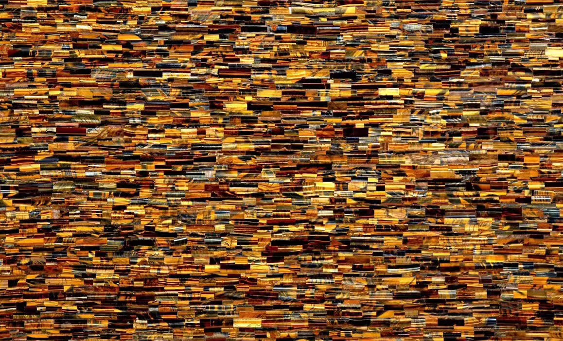 Tiger eye blue and yellow Semiprecious Stone Slabs