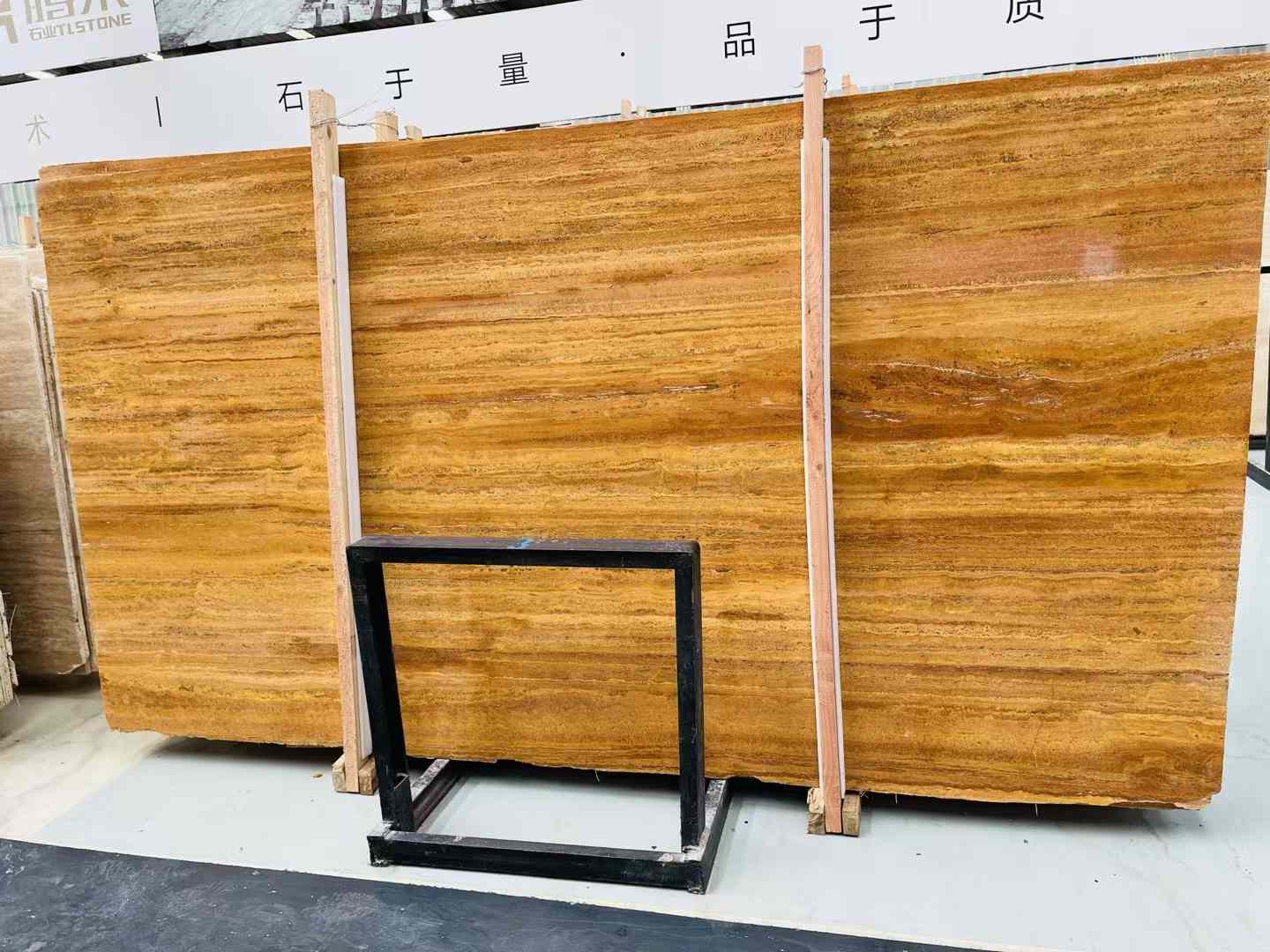 Golden Travertine Slabs