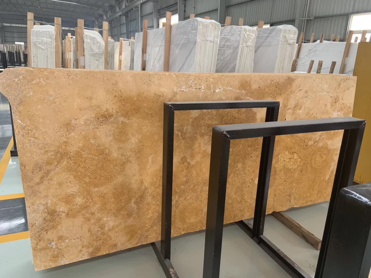 Golden Travertine Cross Cut