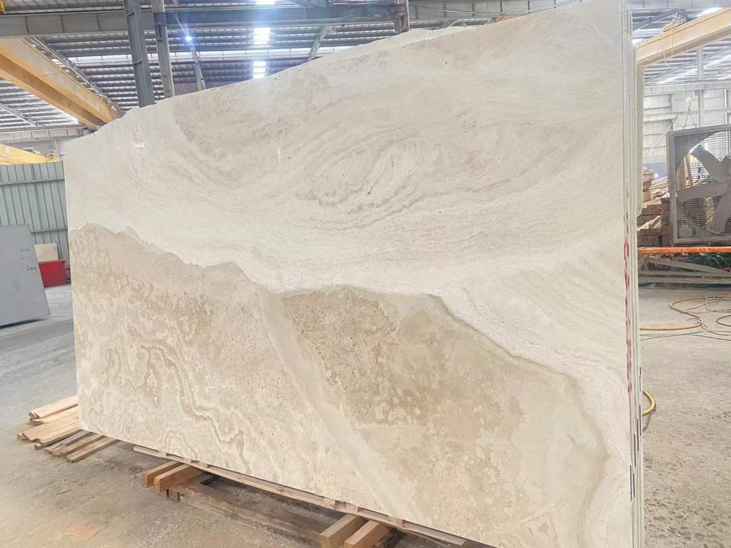 Ivory White Travertine Cross Cut