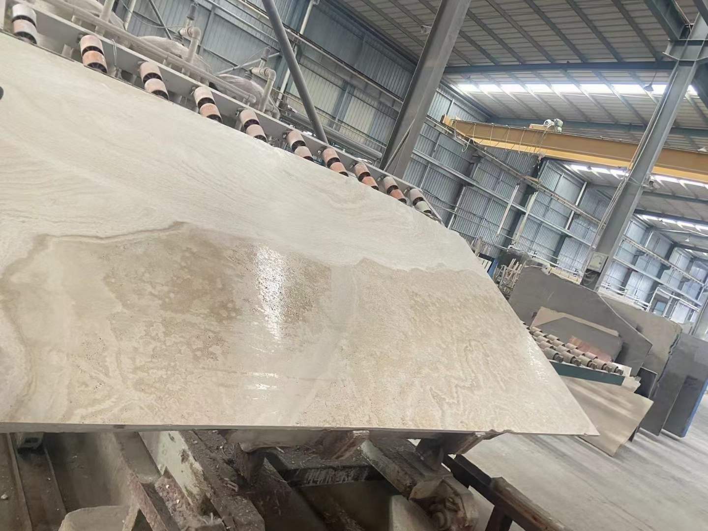 Ivory White Travertine Cross Cut