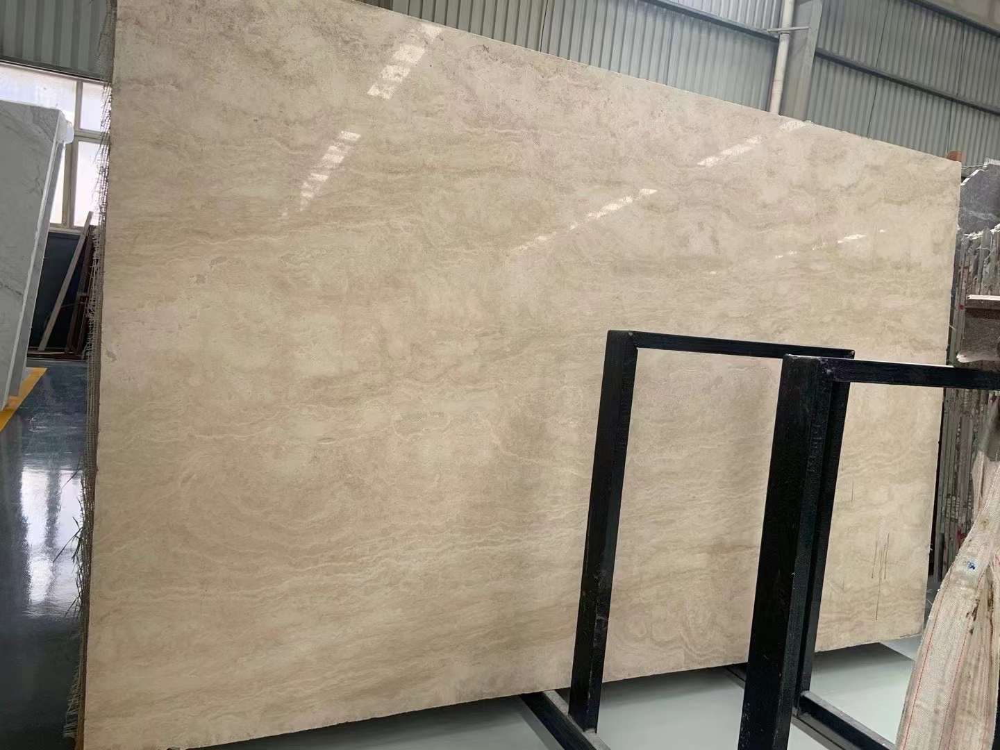 Ivory White Travertine Cross Cut